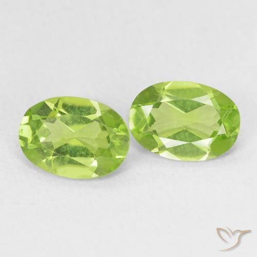 Shop natural 1.62ct 薄いライブリーグリーン ペリドット gems, 楕円形, from 中国 at GemSelect. In stock, global shipping!