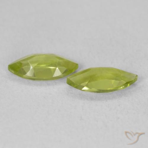 Shop natural 1.13ct オリーブグリーン ペリドット gems, マーキーズ, from 中国 at GemSelect. In stock, global shipping!