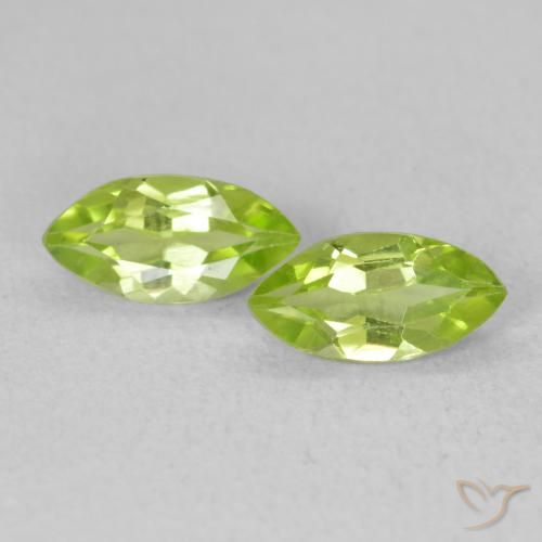 Shop natural 1.08ct 鮮やかなグリーン ペリドット gems, マーキーズ, from 中国 at GemSelect. In stock, global shipping!