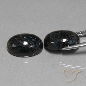 Shop natural 13.21ct ブラック ピーターサイト gems, 楕円形, from 中国 at GemSelect. In stock, global shipping!