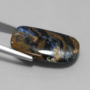 17.00カラットの天然マルチカラーピーターサイト、ファンシーシェイプ、オペーク