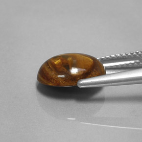 2.80カラットの天然マルチカラーピーターサイト（10.9×8.9 mm・オーバルカット）