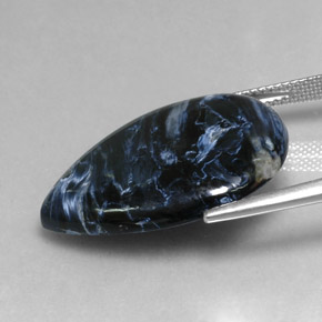 17.64カラットの天然マルチカラーピーターサイト、洋梨の形、オペーク