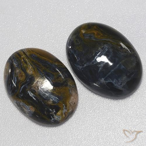 Shop natural 18.62ct マルチカラー ピーターサイト gems, 楕円形, from ナミビア at GemSelect. In stock, global shipping!
