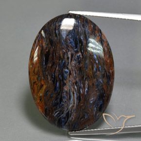18.58ct 天然 マルチカラー ピーターサイト, 楕円形, オペーク