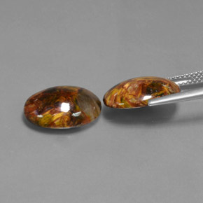 自然派の商品を探す ct マルチカラー ピーターサイト 宝石, オーバルカット, ナミビア からGemSelectで. 在庫あり、世界各国へ発送!