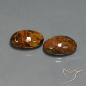 Shop natural 8.91ct マルチカラー ピーターサイト gems, 楕円形, from ナミビア at GemSelect. In stock, global shipping!