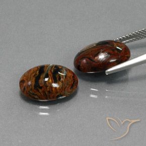 Shop natural 9.83ct マルチカラー ピーターサイト gems, 楕円形, from ナミビア at GemSelect. In stock, global shipping!