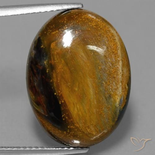 13.27ct 天然 マルチカラー ピーターサイト, 楕円形, オペーク