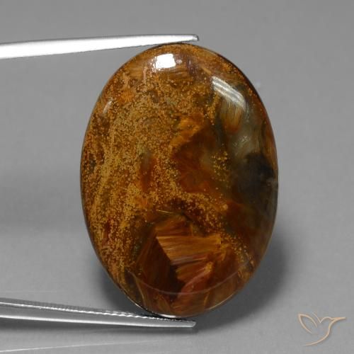 23.40ct 天然 マルチカラー ピーターサイト, 楕円形, オペーク