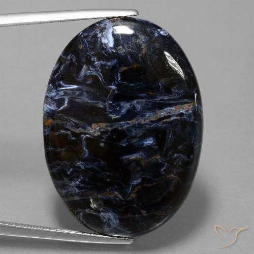 29.13ct 天然 マルチカラー ピーターサイト, 楕円形, オペーク