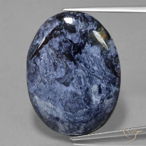 26.73ct 天然 マルチカラー ピーターサイト, 楕円形, オペーク