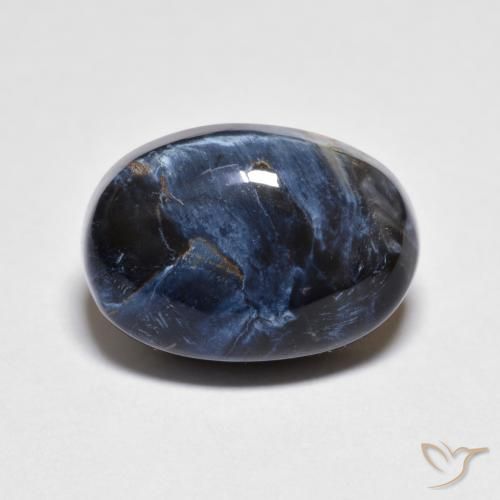 4.95ct 天然 マルチカラー ピーターサイト, 楕円形, オペーク