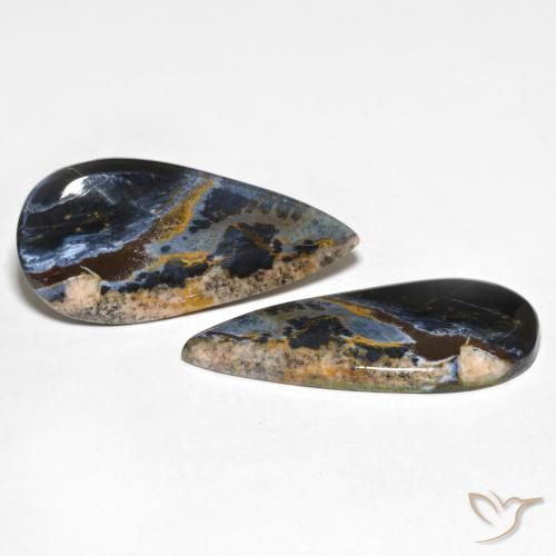 Shop natural 25.47ct マルチカラー ピーターサイト gems, 洋梨の形, from ナミビア at GemSelect. In stock, global shipping!