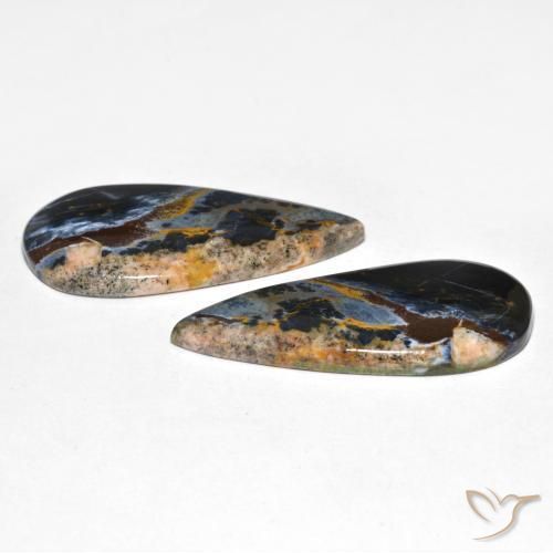 Shop natural 25.47ct マルチカラー ピーターサイト gems, 洋梨の形, from ナミビア at GemSelect. In stock, global shipping!