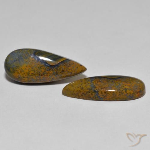 Shop natural 8.34ct マルチカラー ピーターサイト gems, 洋梨の形, from ナミビア at GemSelect. In stock, global shipping!