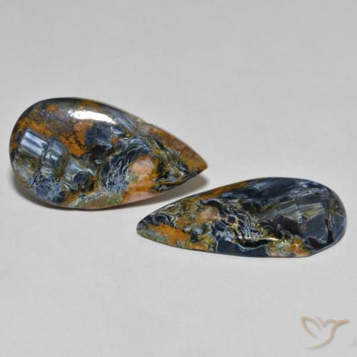 Shop natural 13.64ct マルチカラー ピーターサイト gems, 洋梨の形, from ナミビア at GemSelect. In stock, global shipping!