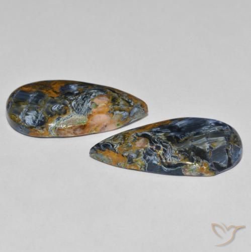 Shop natural 13.64ct マルチカラー ピーターサイト gems, 洋梨の形, from ナミビア at GemSelect. In stock, global shipping!