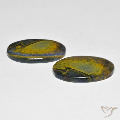 Shop natural 24.26ct マルチカラー ピーターサイト gems, 楕円形, from ナミビア at GemSelect. In stock, global shipping!