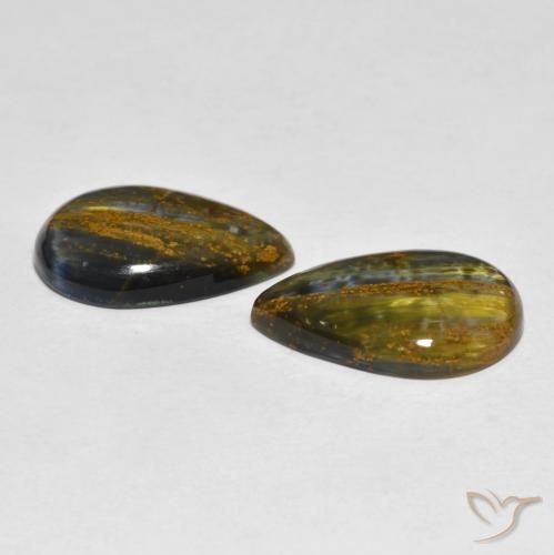 Shop natural 10.97ct マルチカラー ピーターサイト gems, 洋梨の形, from ナミビア at GemSelect. In stock, global shipping!