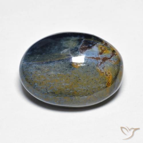7.30ct 天然 マルチカラー ピーターサイト, 楕円形, オペーク