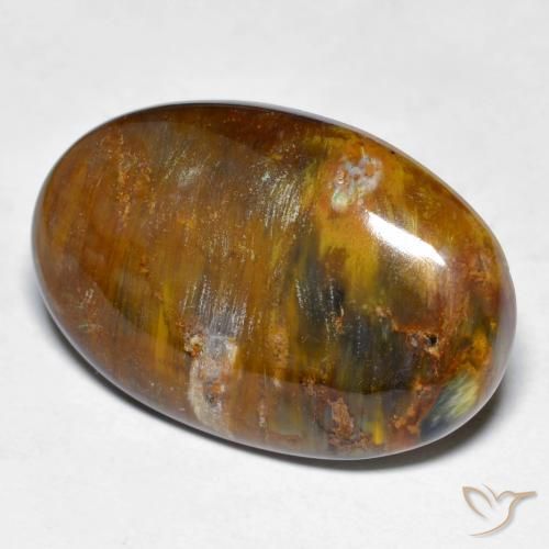 18.70ct 天然 マルチカラー ピーターサイト, 楕円形, オペーク