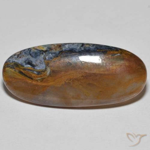 11.35ct 天然 マルチカラー ピーターサイト, 楕円形, オペーク