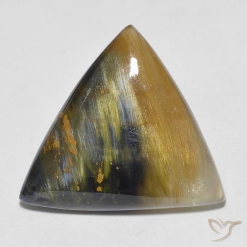 10.21ct 天然 マルチカラー ピーターサイト, トリリオン, オペーク