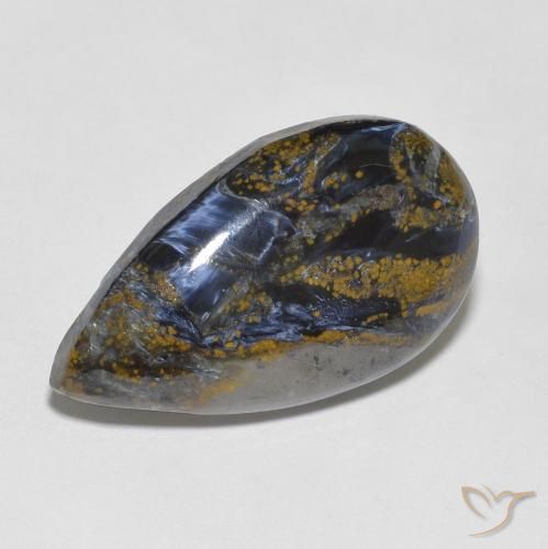 10.55ct 天然 マルチカラー ピーターサイト, 洋梨の形, オペーク