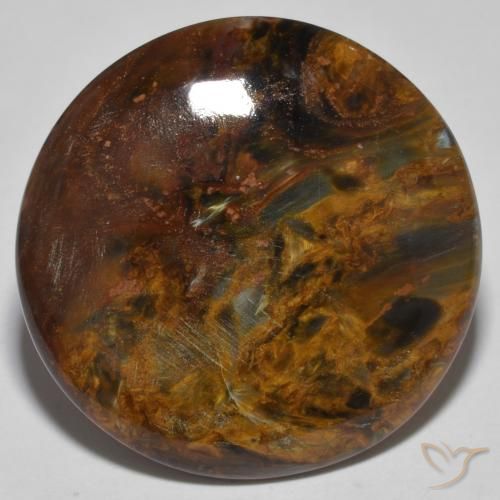 26.87ct 天然 マルチカラー ピーターサイト, ラウンド, オペーク