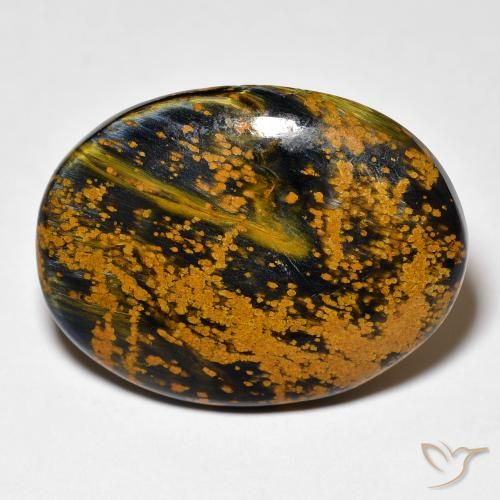 13.77ct 天然 マルチカラー ピーターサイト, 楕円形, オペーク