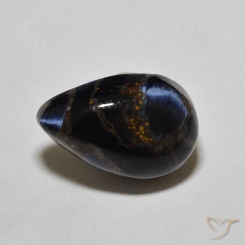 4.26ct 天然 マルチカラー ピーターサイト, 洋梨の形, オペーク