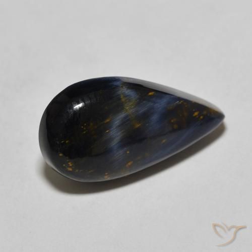 3.86ct 天然 マルチカラー ピーターサイト, 洋梨の形, オペーク