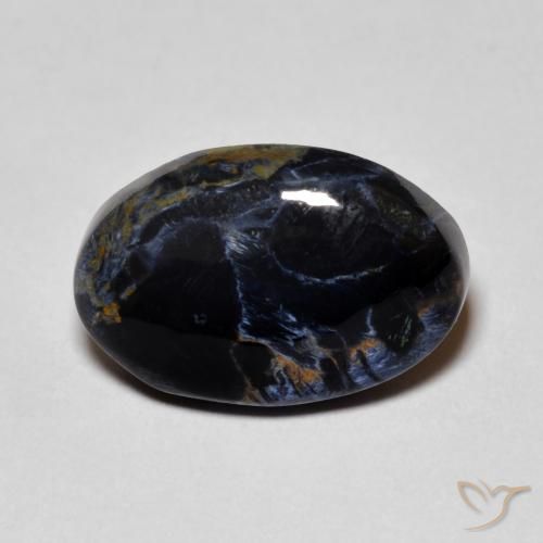 5.48ct 天然 マルチカラー ピーターサイト, 楕円形, オペーク