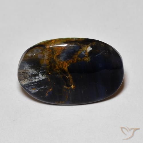 4.59ct 天然 マルチカラー ピーターサイト, 楕円形, オペーク