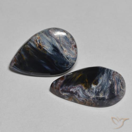 Shop natural 5.95ct マルチカラー ピーターサイト gems, 洋梨の形, from ナミビア at GemSelect. In stock, global shipping!