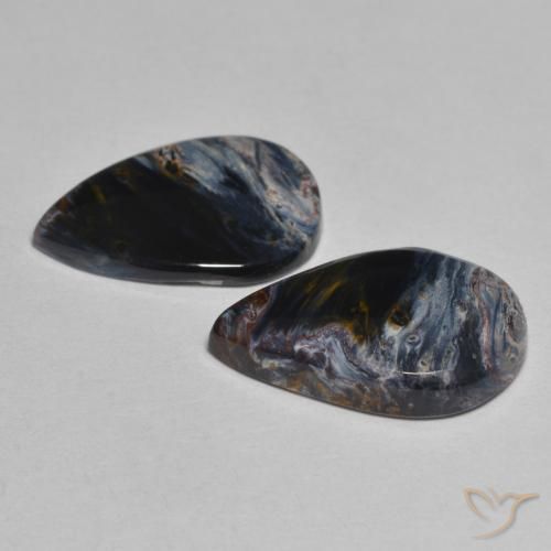 Shop natural 5.95ct マルチカラー ピーターサイト gems, 洋梨の形, from ナミビア at GemSelect. In stock, global shipping!