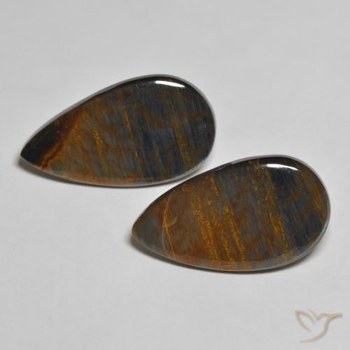 Shop natural 10.63ct マルチカラー ピーターサイト gems, 洋梨の形, from ナミビア at GemSelect. In stock, global shipping!