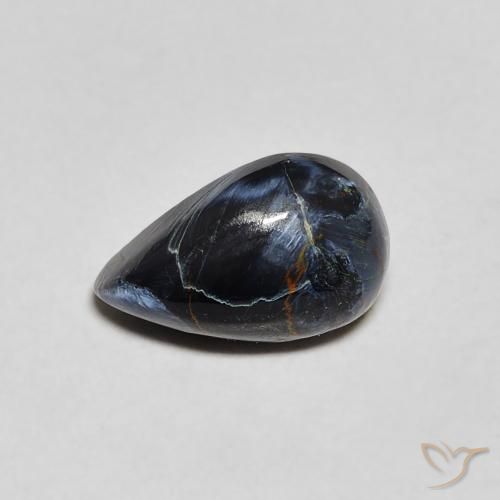 1.32ct 天然 マルチカラー ピーターサイト, 洋梨の形, オペーク