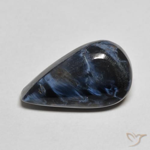 4.48ct 天然 マルチカラー ピーターサイト, 洋梨の形, オペーク