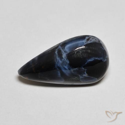3.63ct 天然 マルチカラー ピーターサイト, 洋梨の形, オペーク