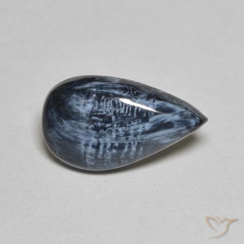 1.79ct 天然 マルチカラー ピーターサイト, 洋梨の形, オペーク