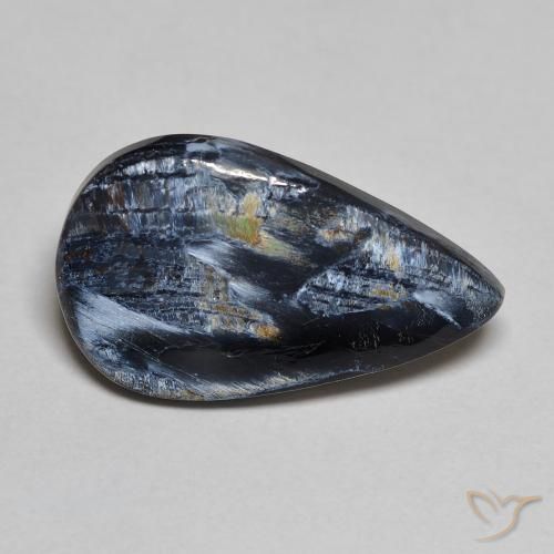 4.73ct 天然 マルチカラー ピーターサイト, 洋梨の形, オペーク
