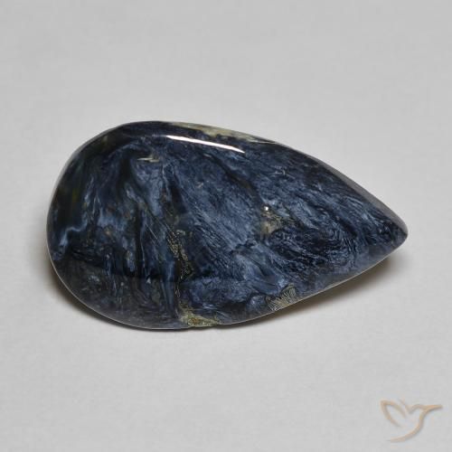 5.03ct 天然 マルチカラー ピーターサイト, 洋梨の形, オペーク