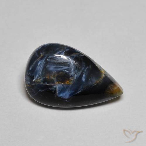 2.85ct 天然 マルチカラー ピーターサイト, 洋梨の形, オペーク