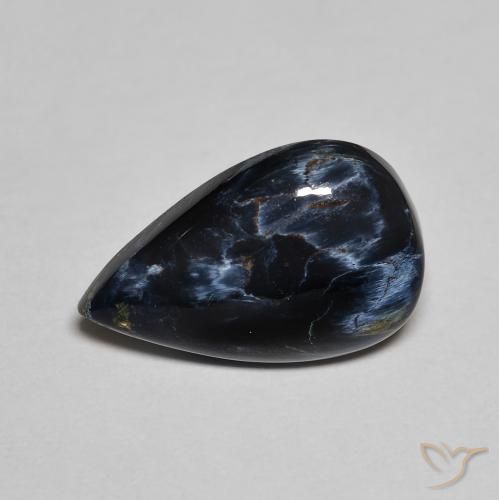 3.82ct 天然 マルチカラー ピーターサイト, 洋梨の形, オペーク