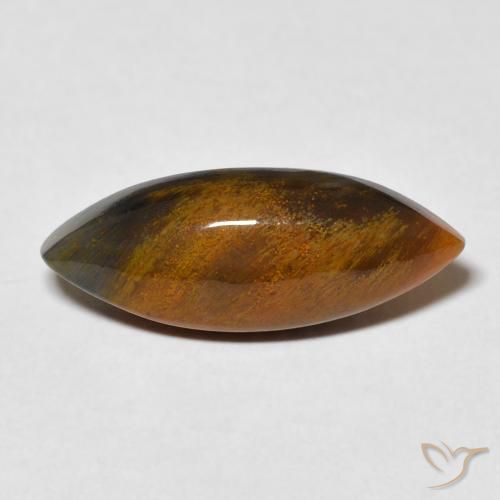 4.81ct 天然 キャラメルブラウン ピーターサイト, マーキーズ, オペーク