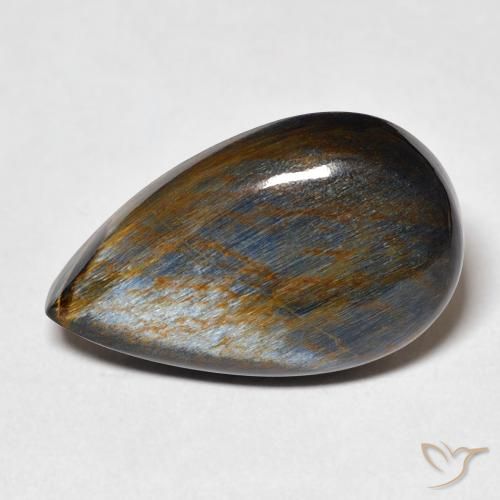 10.50ct 天然 マルチカラー ピーターサイト, 洋梨の形, オペーク