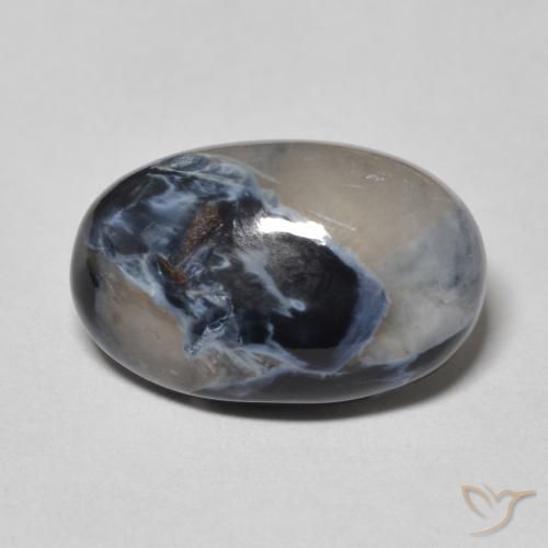 6.74ct 天然 マルチカラー ピーターサイト, 楕円形, オペーク