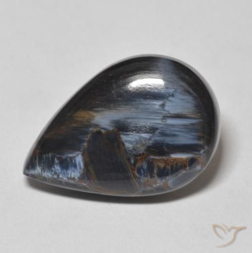 10.69ct 天然 マルチカラー ピーターサイト, 洋梨の形, オペーク